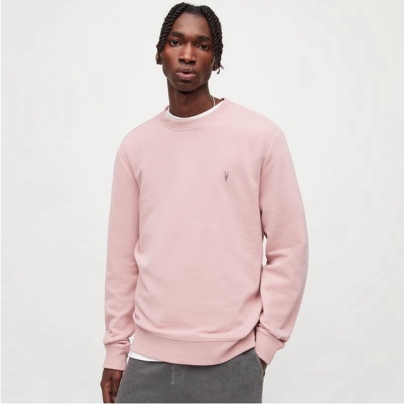 ALLSAINTS XL Raven Crew Neck Ramskull Sweatshirt - Picture 1 of 8